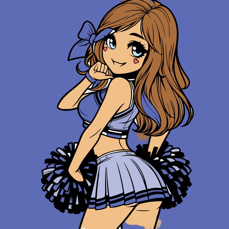 realistic cheerleader