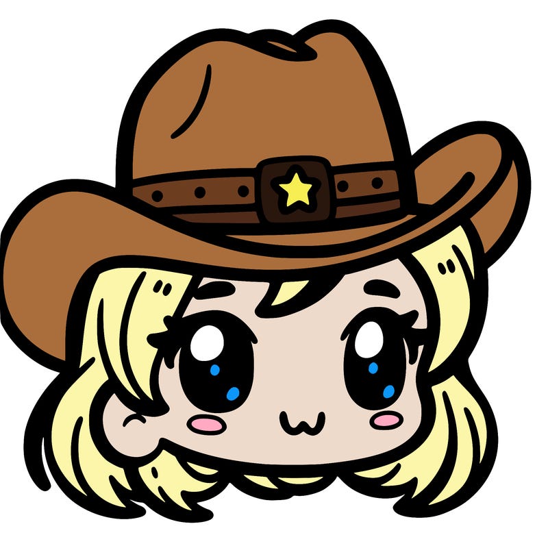 cow girl hat