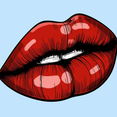 realistic lips