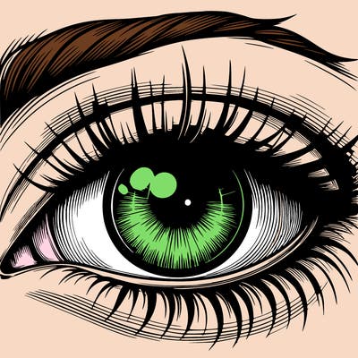 realistic eye