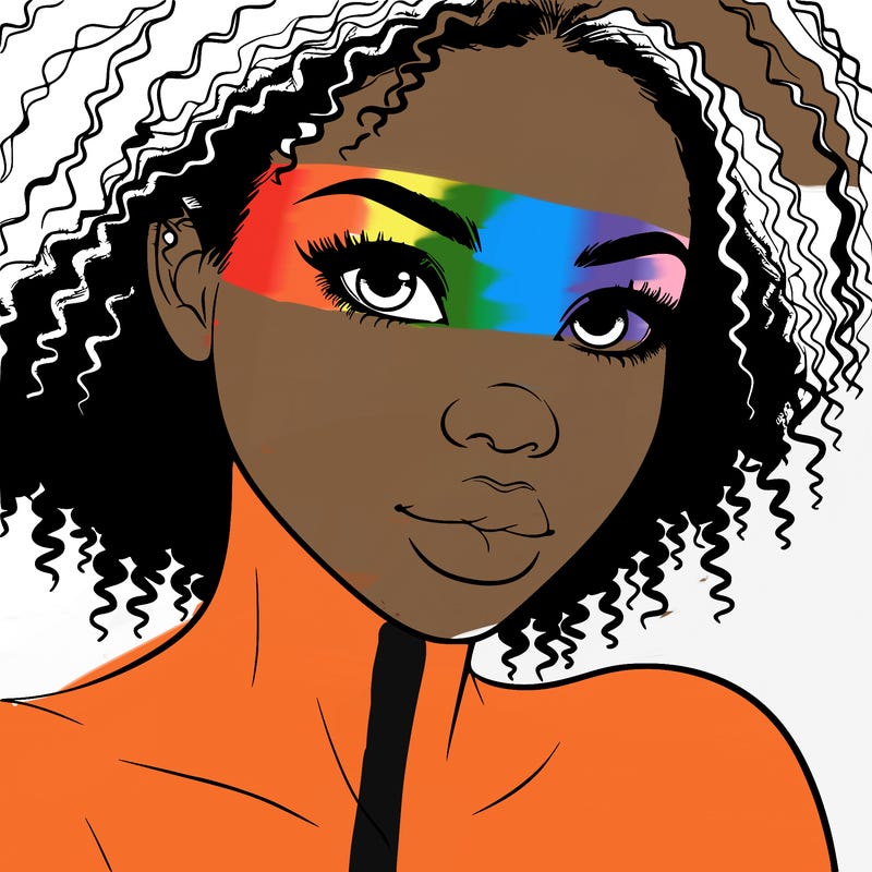 realistic black girl