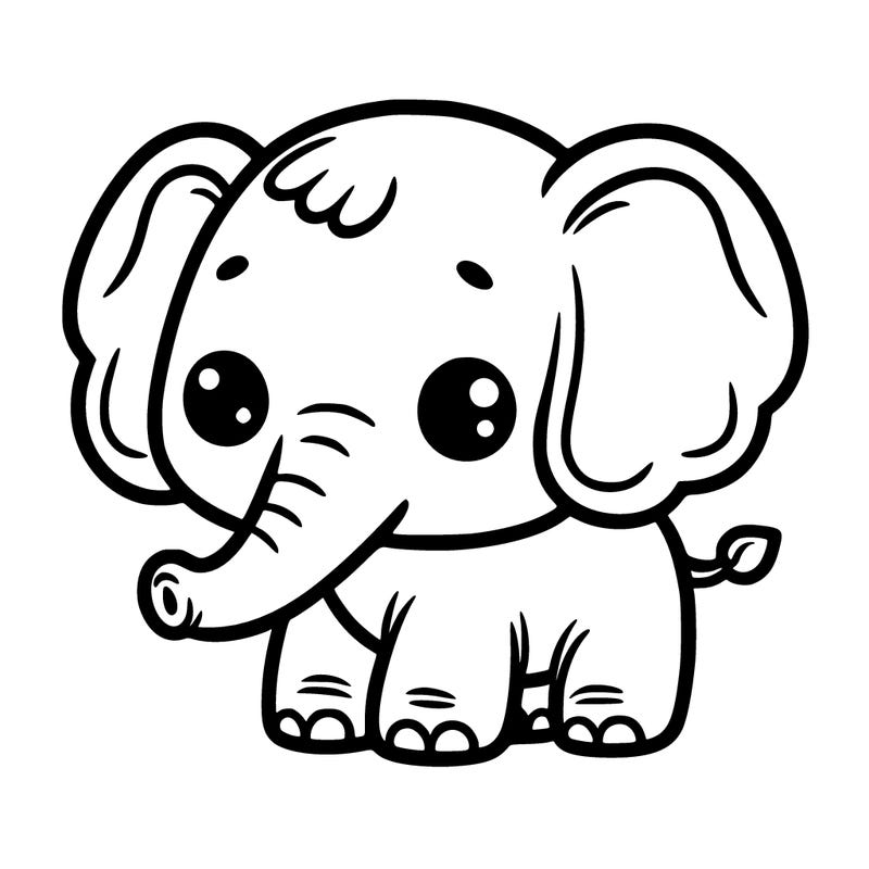 elephant cute