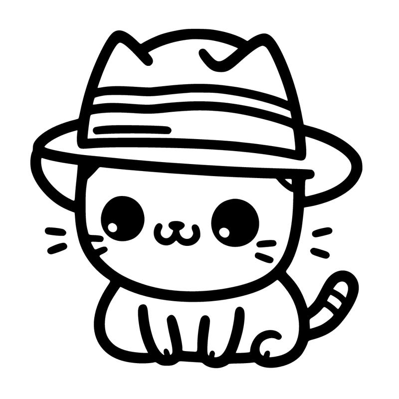 cat with a hat