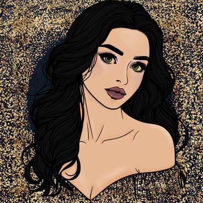 beautiful realistic girl