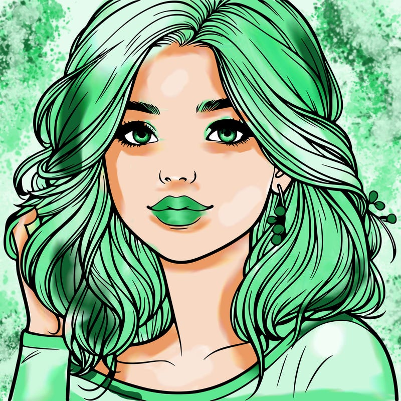 realistic beautiful girl