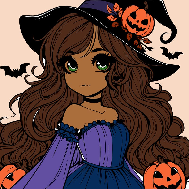 realistic girl halloween