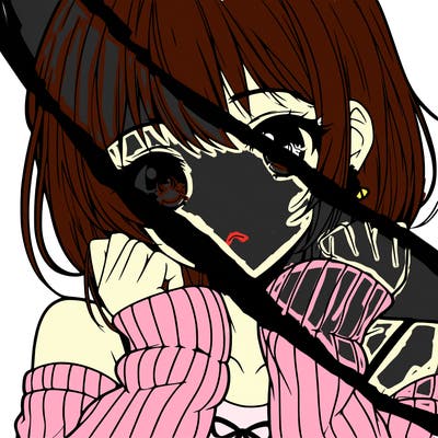 beautiful anime girl