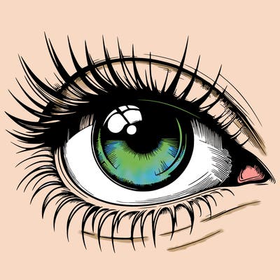 realistic eye