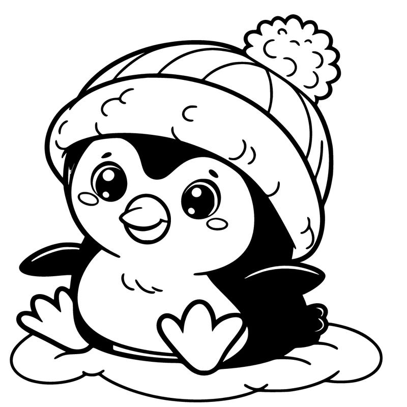 baby penguin