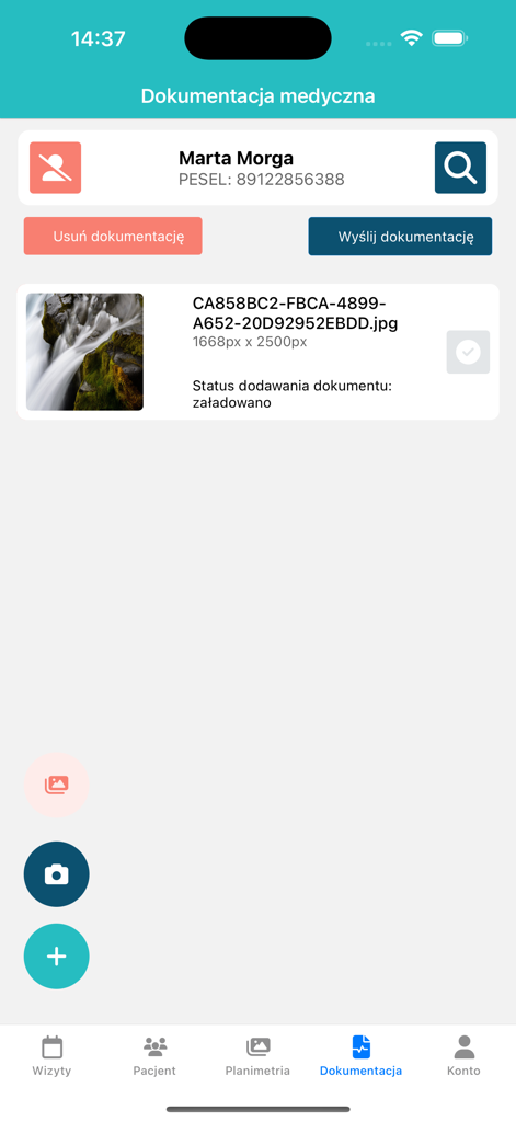 ESOZ - ESOZ app interface for managing medical documentation and patient records