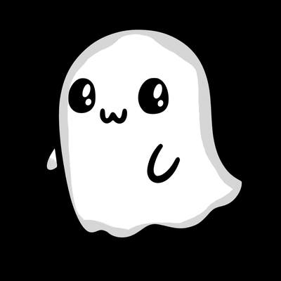 cute little halloween ghost