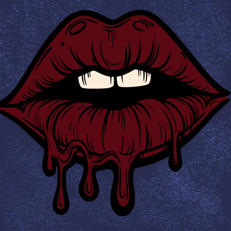 lips that look realistic and drip