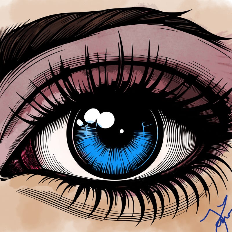 realistic eye