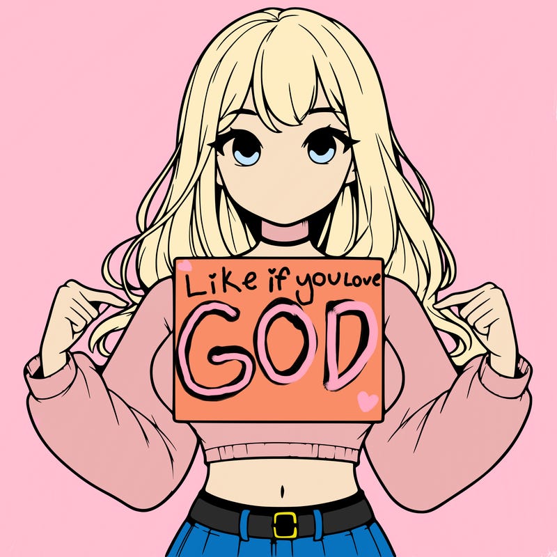 girl holding a blank sign in a long sleeve crop top