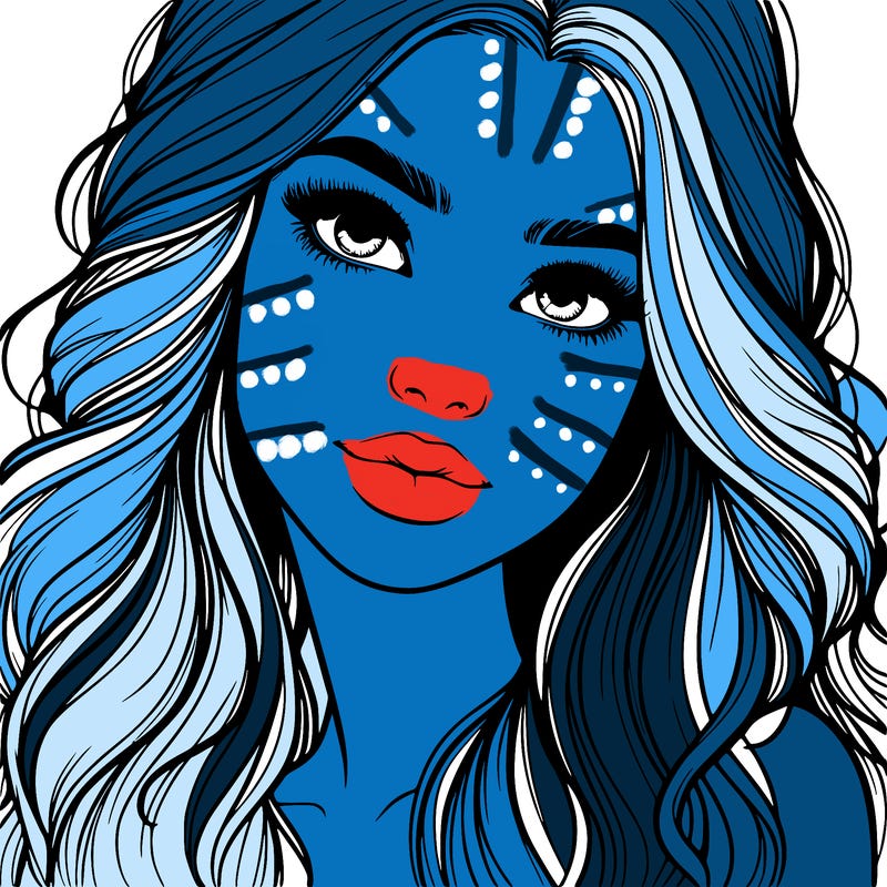 beautiful realistic girl