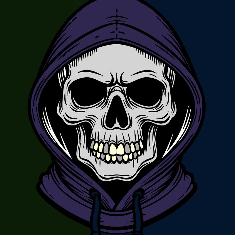 skull hoodie