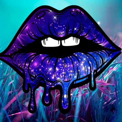 lips that look realistic and drip