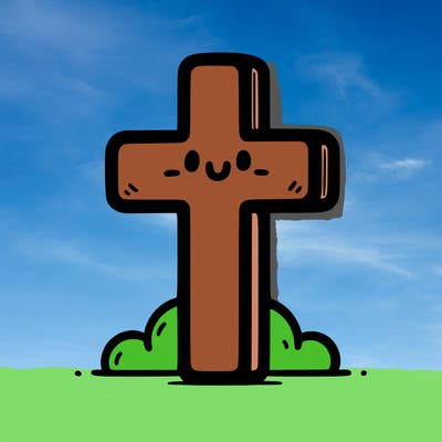 simple christian cross