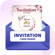 Invitation Card & Design Maker