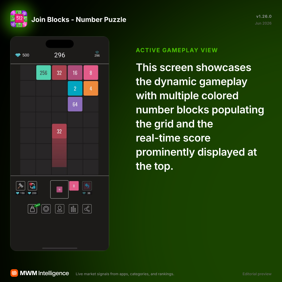 Join Blocks - Number Puzzle - Games App | MWM