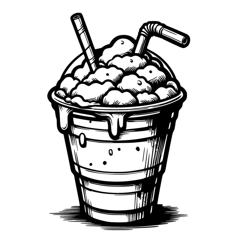 realistic slushie