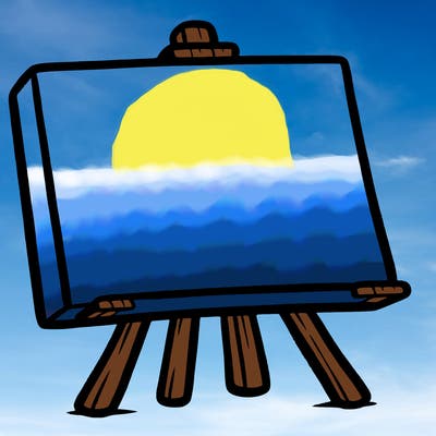 blank canvas