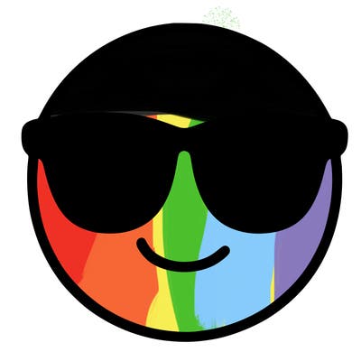 emoji with sunglasses