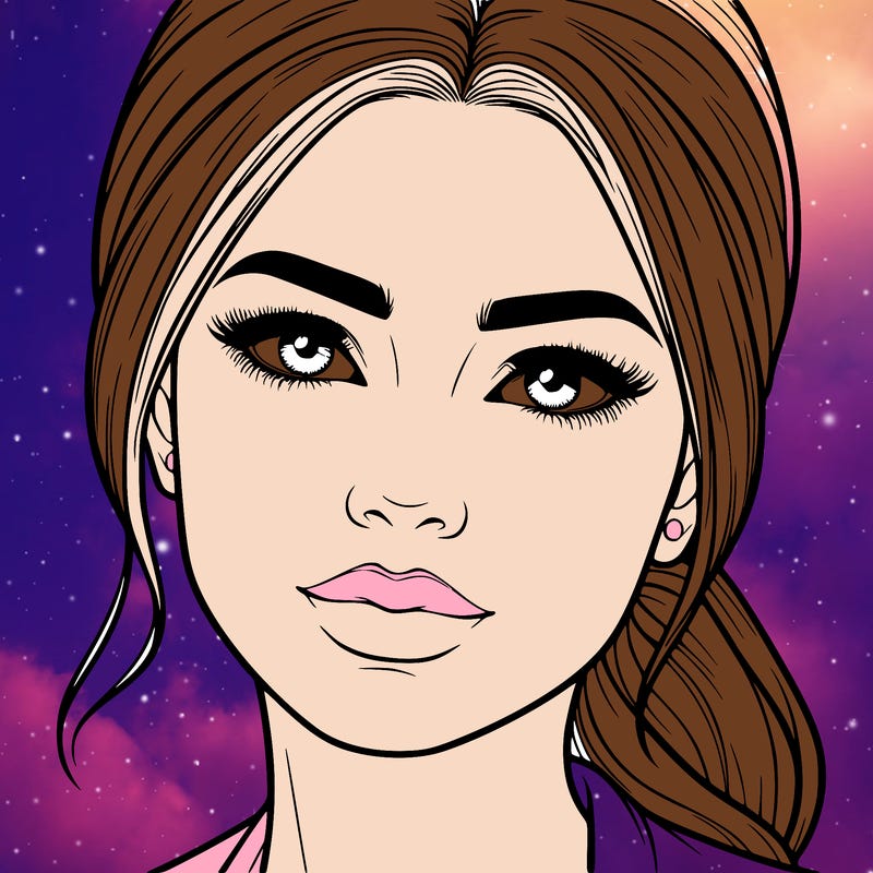 realistic woman’s face