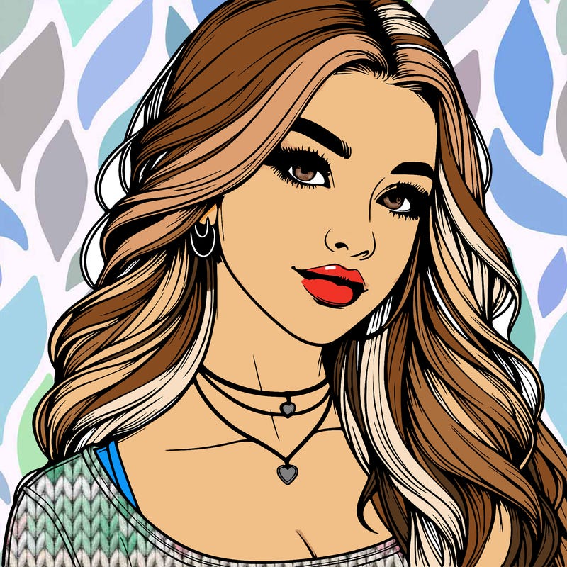 detailed realistic girl