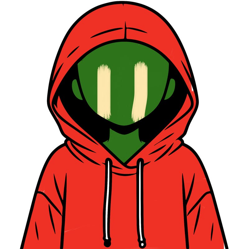 faceless girl in hoodie