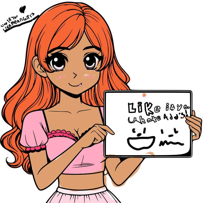 realistic pretty girl holding blank sign