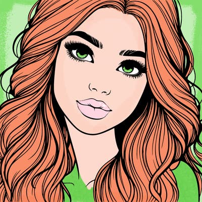 beautiful realistic girl