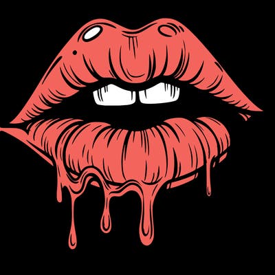 lips that look realistic and drip