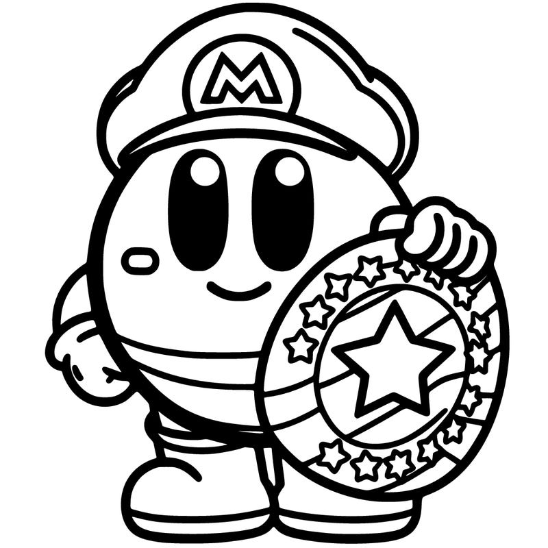 kirby fused with captain america