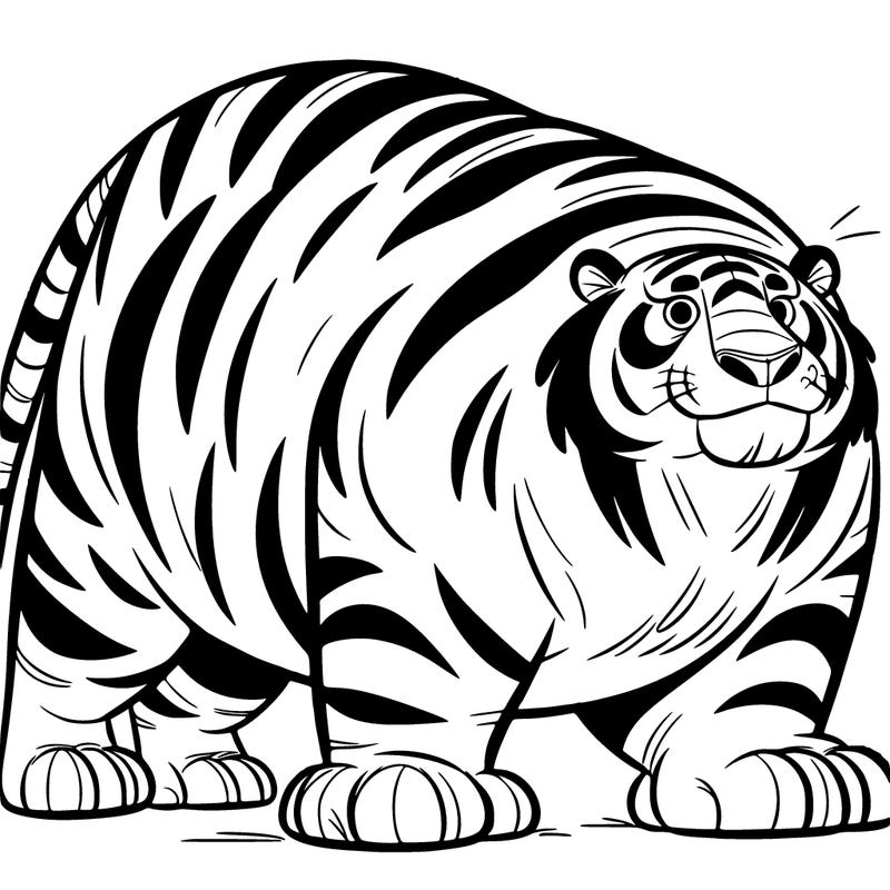 huge tiger