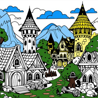 fantasy village