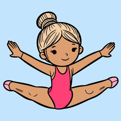 gymnast girl