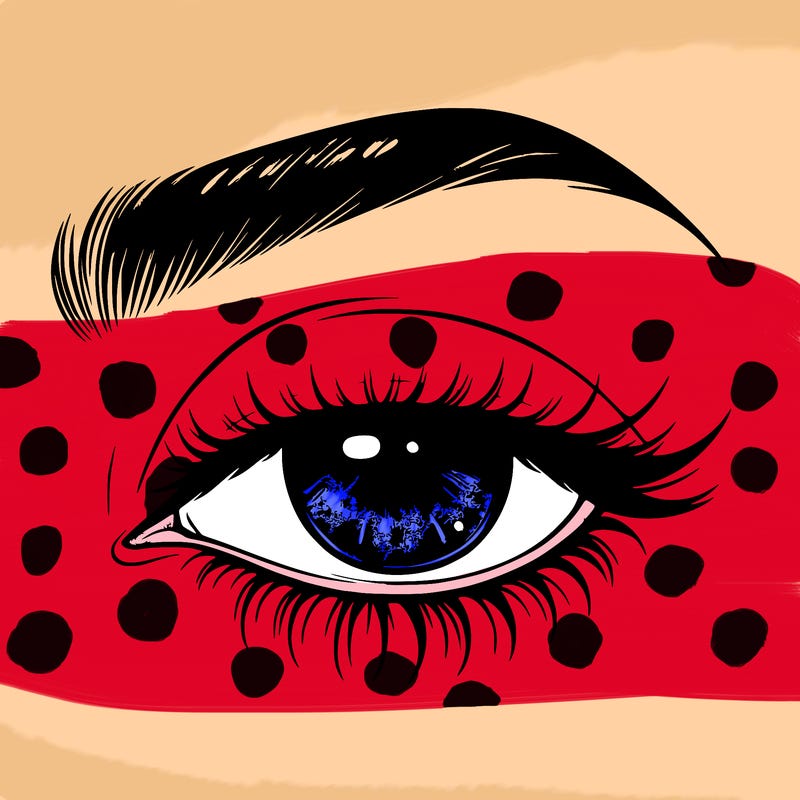 eye closed realistic