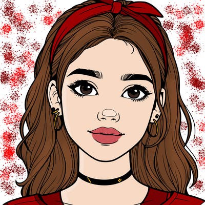 realistic teenage girl