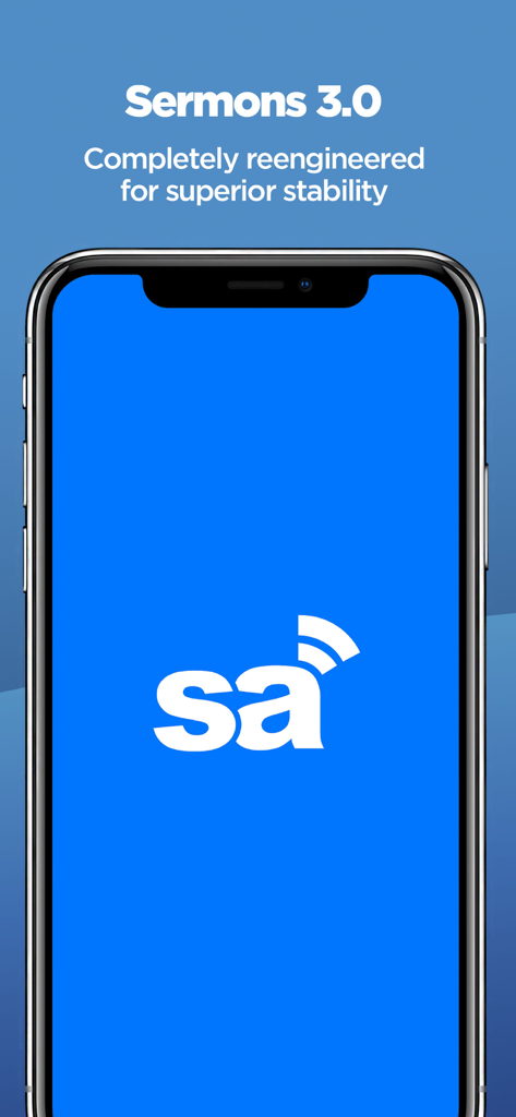 Sermons by SermonAudio - Sermons by SermonAudio version 3.0 splash screen