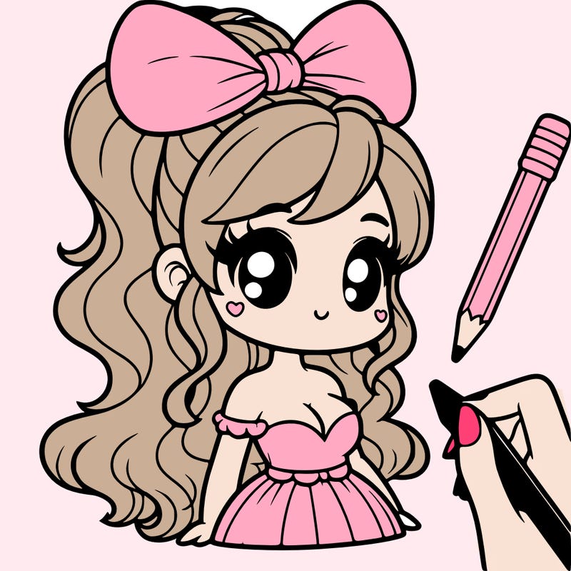 bobbie goods style drawing