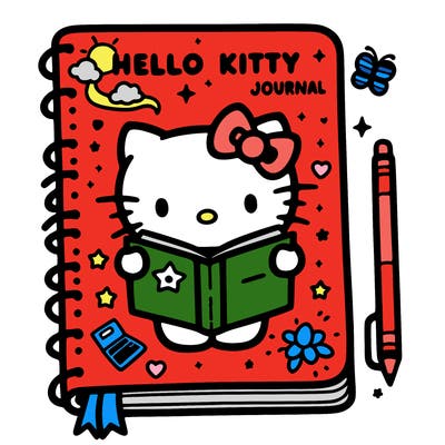 hello kitty journal