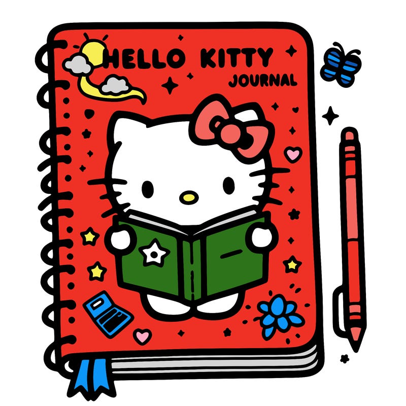 hello kitty journal