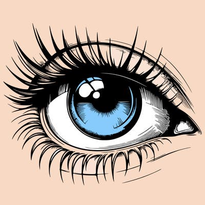 realistic eye