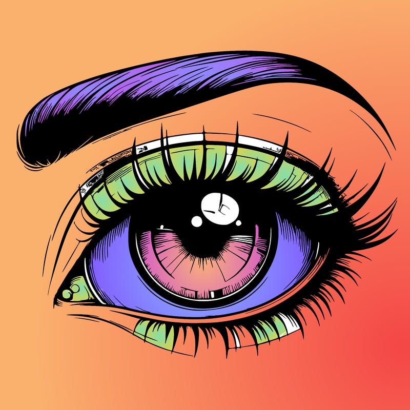 realistic eye