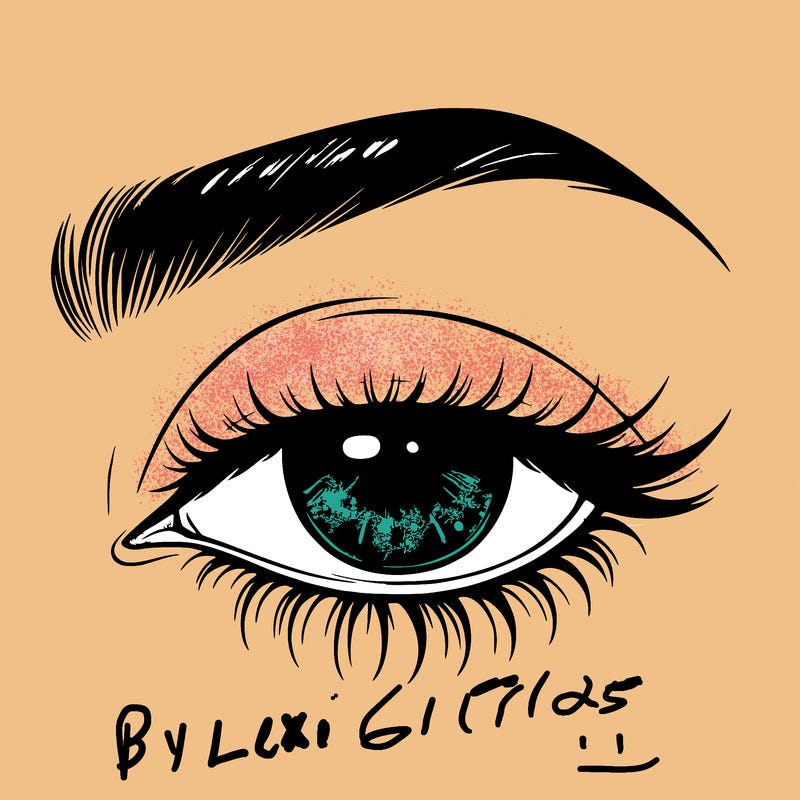 eye closed realistic