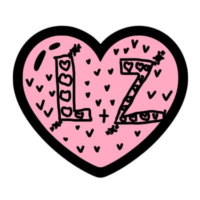 a blank heart