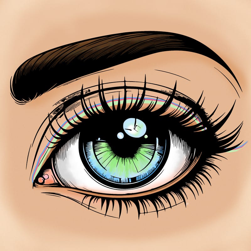 realistic eye