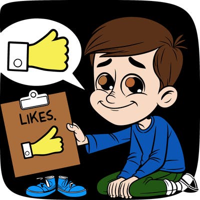 begging for likes