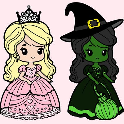 princess as a witch